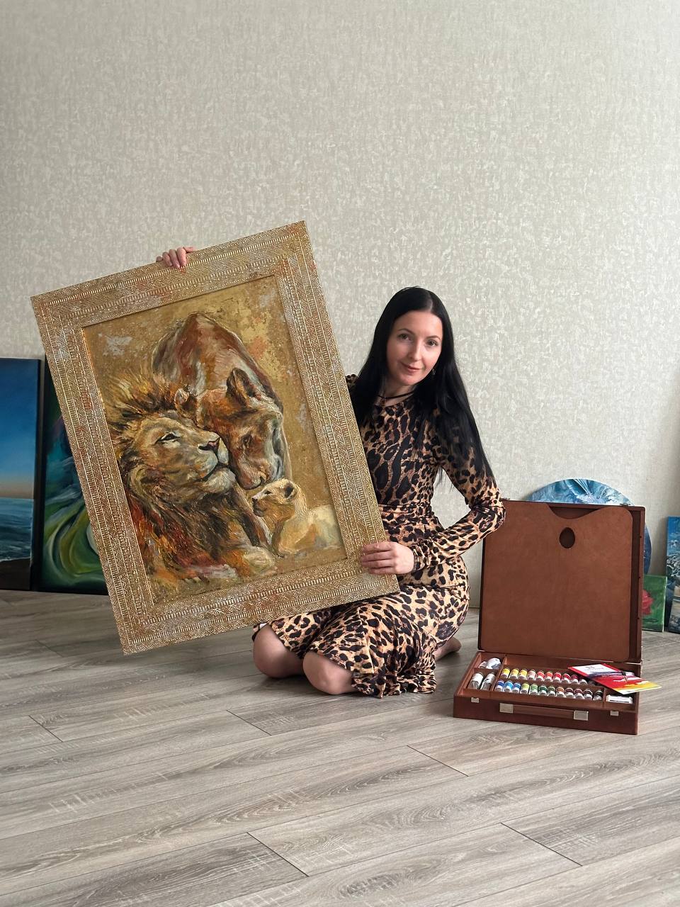 Приветствую, дорогие подписчики! С Вами Художница Екатерина Рыбас- Попова, живу я в Краснодаре | Сетка — социальная сеть от hh.ru