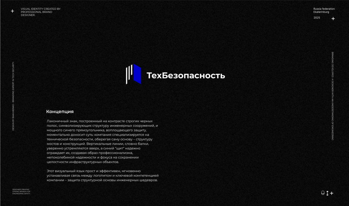 Новый кейс на брендинг компании «техбезопасность» | Сетка — социальная сеть от hh.ru