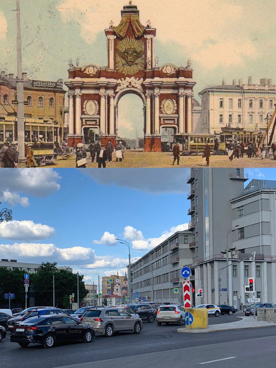 Красные ворота: почему исчезла одна из главных арок Москвы? | Сетка — социальная сеть от hh.ru