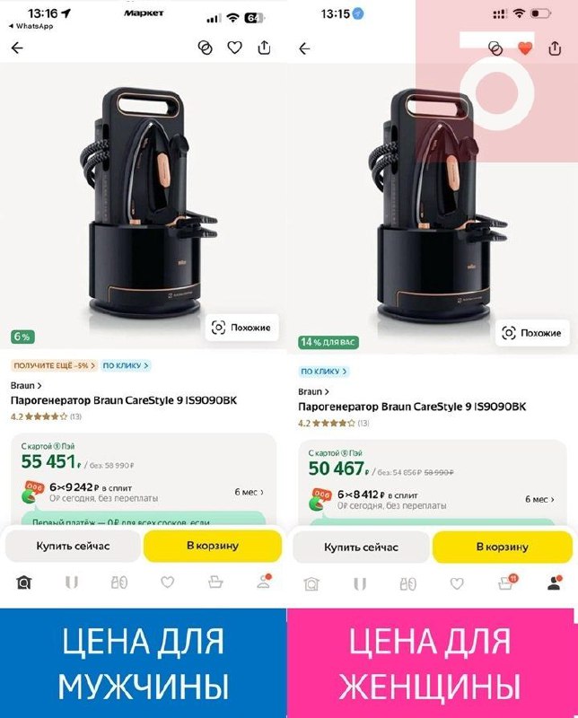 Дискриминируют ли мужчин на маркетплейсах?
Раз уж у нас неделя между гендерным праздниками есть повод покопаться в теме | Сетка — социальная сеть от hh.ru