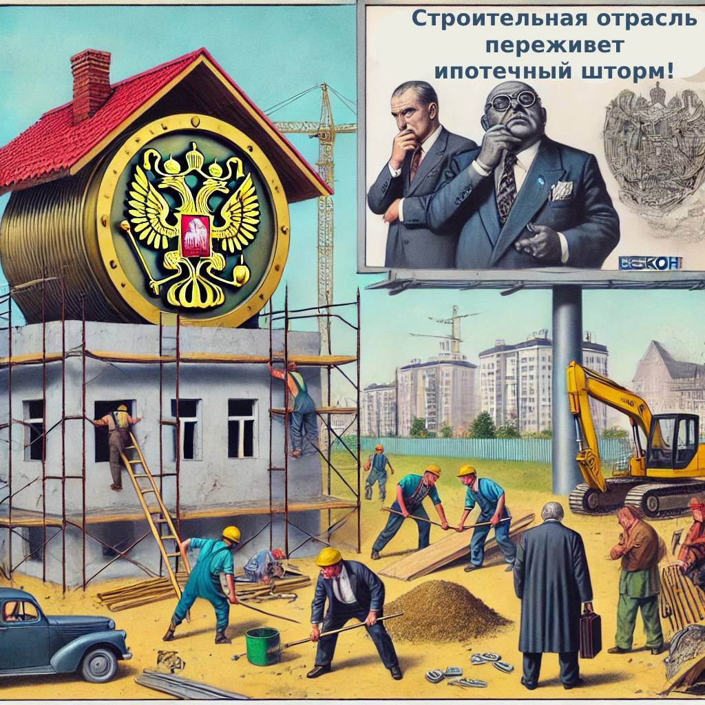 Строительная отрасль переживет ипотечный шторм! | Сетка — социальная сеть от hh.ru