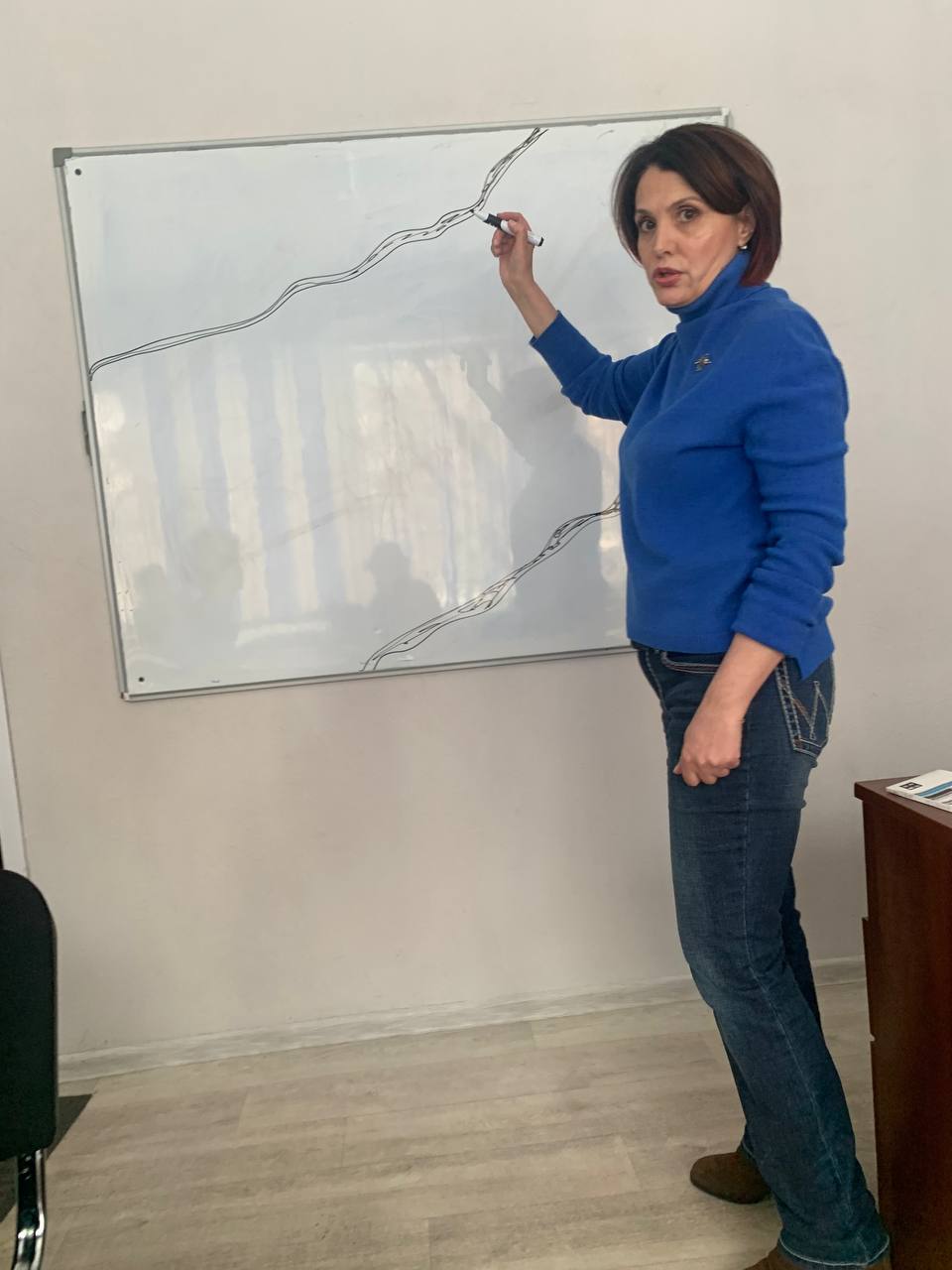 А мы сегодня рисовали, рисовали со смыслом. Сегодня нейрографика, проработка будущих событий.
Спасибо, Светлане, проводнику в новый мир нашего подсознания | Сетка — социальная сеть от hh.ru
