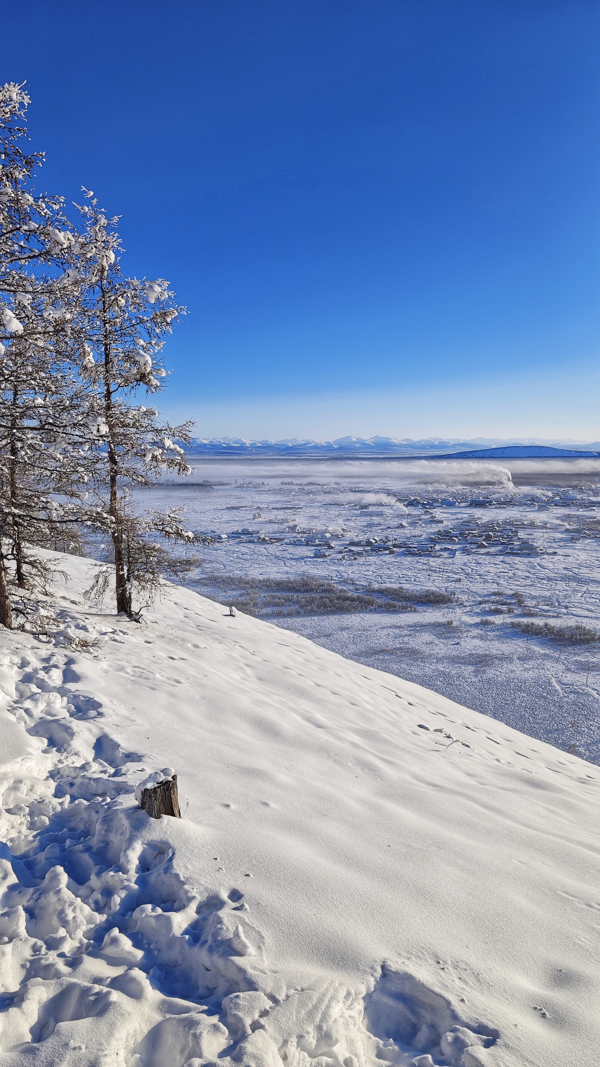 Холод обжигает, а сердце переполняется восторгом при виде бескрайних просторов зимней Якутии. | Сетка — социальная сеть от hh.ru