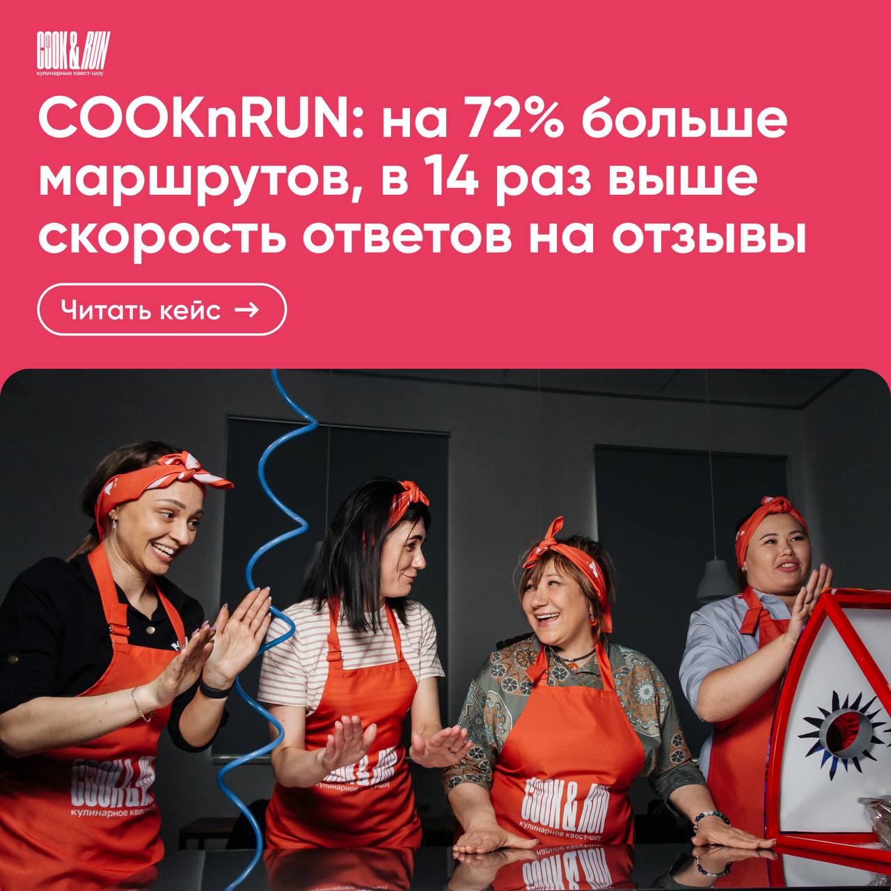 📍 Геосервисы дают от 25 до 40% от общего объема продаж для COOKnRUN. Это ключевой канал трафика, причем наиболее целевой и дешевый, что делает его одним из самых важных инструментов для бизнеса | Сетка — социальная сеть от hh.ru