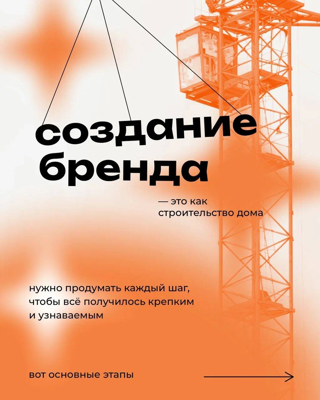 Создание бренда — это как строительство дома
Нужно продумать каждый шаг, чтобы всё получилось крепким и узнаваемым
Вот основные этапы 👆🏻 | Сетка — социальная сеть от hh.ru