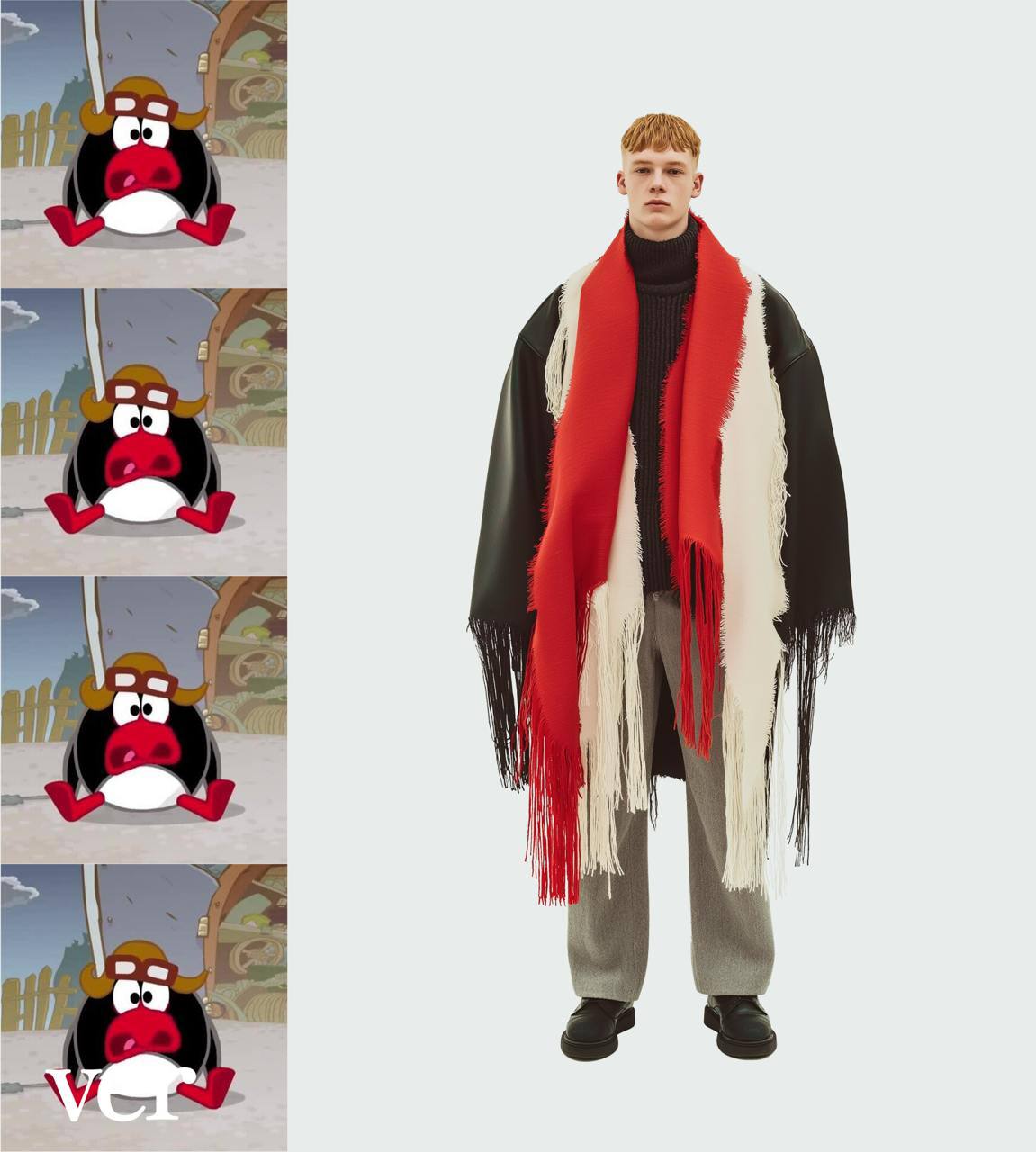 👕 пальто, вдохновленные Смешариками
Второй финалист нашего конкурса концепций, посвященных ностальгии | Сетка — социальная сеть от hh.ru