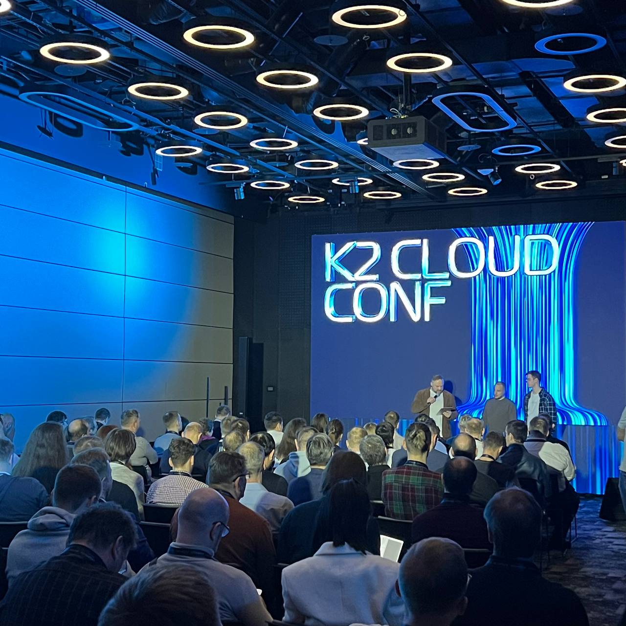 Сегодня были на конференции K2 Cloud Conf | Сетка — социальная сеть от hh.ru