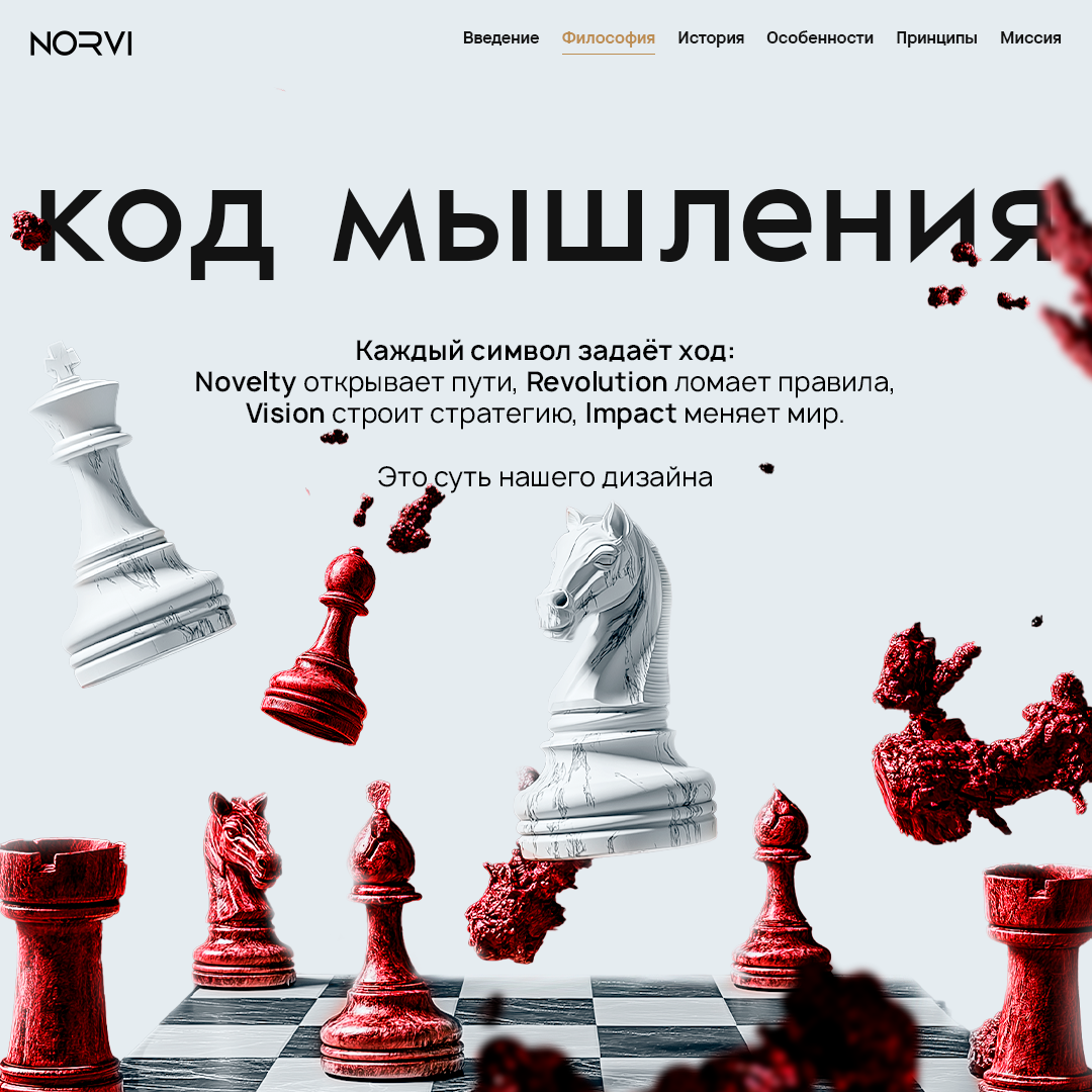 🌟 Norvi: Рождение Движения в Дизайне! 🌟  
Откройте новую эру с Norvi! Эта карусель — путешествие через нашу историю, философию, уникальные черты, принципы и миссию | Сетка — социальная сеть от hh.ru