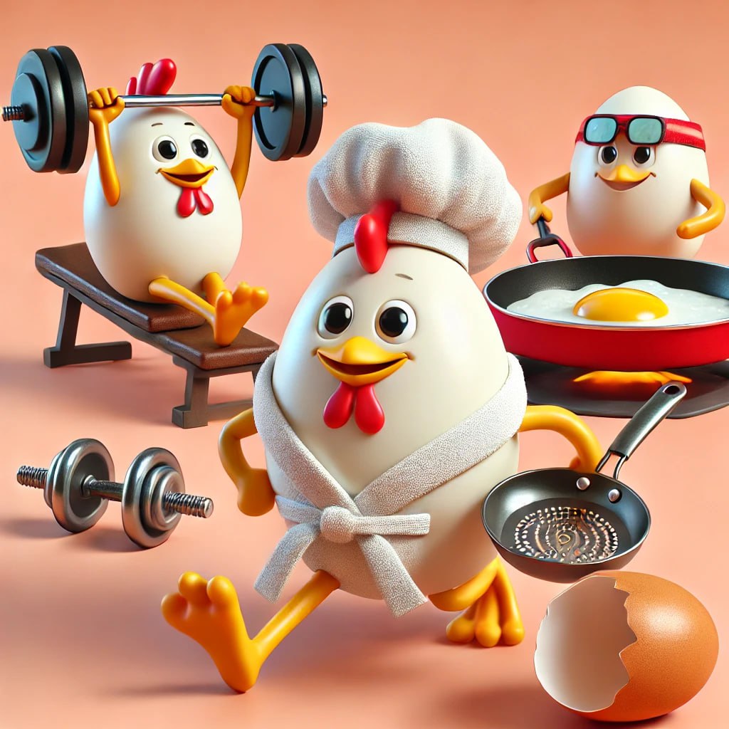 🥚Яйца: суперфуд или спорный продукт?
Яйца – один из самых доступных и питательных продуктов, но вокруг них всегда много споров | Сетка — социальная сеть от hh.ru