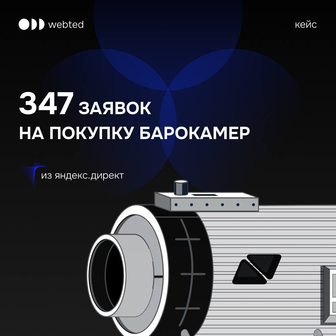 ⚡️ Кейс: 347 заявок на покупку медицинских барокамер из Янде | Сетка — социальная сеть от hh.ru