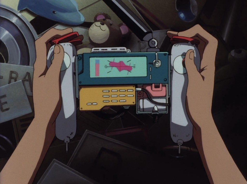 Ковбой Бибоп, прекрасный и восхитительный, не так изобилует примерами интерфейсов чисто графических, зато посмотрите какие классные физические интерфейсы у них есть!
Компы, экраны управления кораблями... | Сетка — социальная сеть от hh.ru