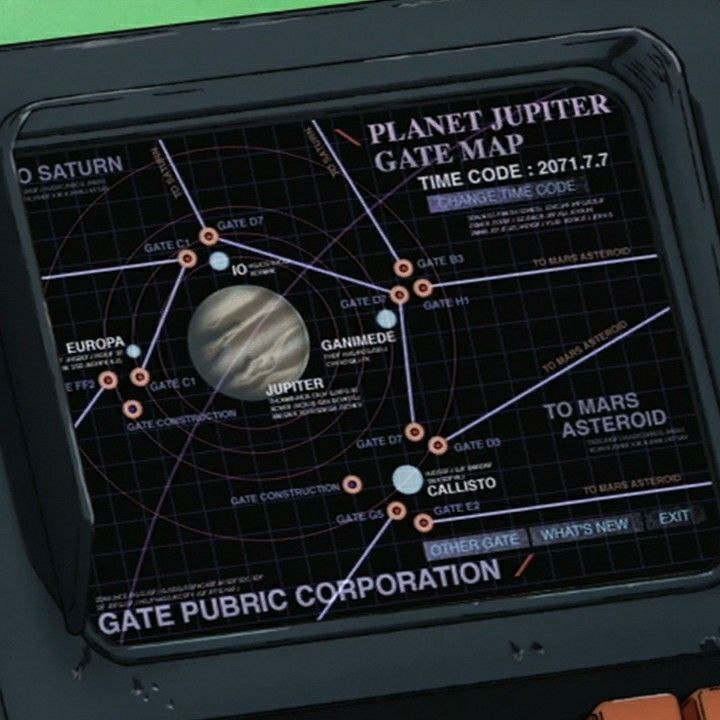 Ковбой Бибоп, прекрасный и восхитительный, не так изобилует примерами интерфейсов чисто графических, зато посмотрите какие классные физические интерфейсы у них есть!
Компы, экраны управления кораблями... | Сетка — социальная сеть от hh.ru