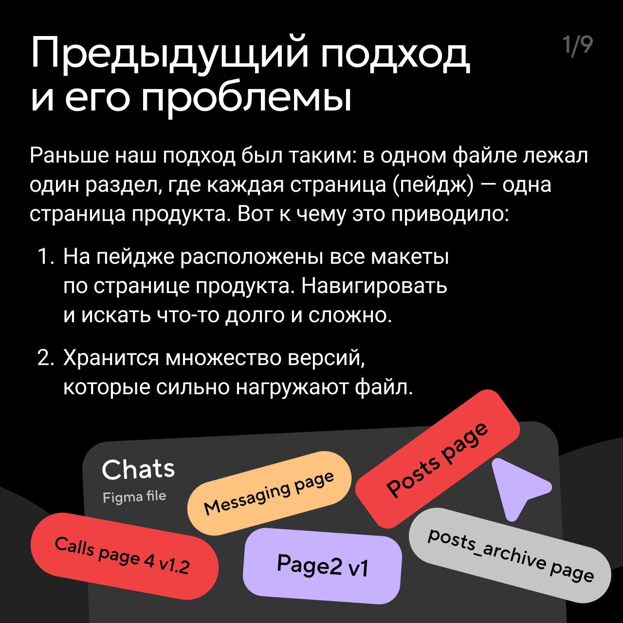Привет! Я Даша, продуктовый дизайнер. В том числе я занимаюсь организацией нашей Фигмы
🔁 Сегодня хочу поделиться тем, как мы улучшили и оптимизировали свою файловую структуру | Сетка — социальная сеть от hh.ru