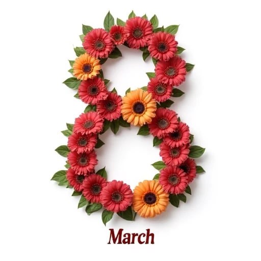 🌸 Восьмое марта: Цветы, Креатив и Нейросети!
Привет, друзья! 🌷 8 марта — тот самый день, когда хочется удивить, но времени на «вау-эффект» — ноль? Держите лайфхак: создайте цифру 8 из цветов за 5 мину... | Сетка — социальная сеть от hh.ru
