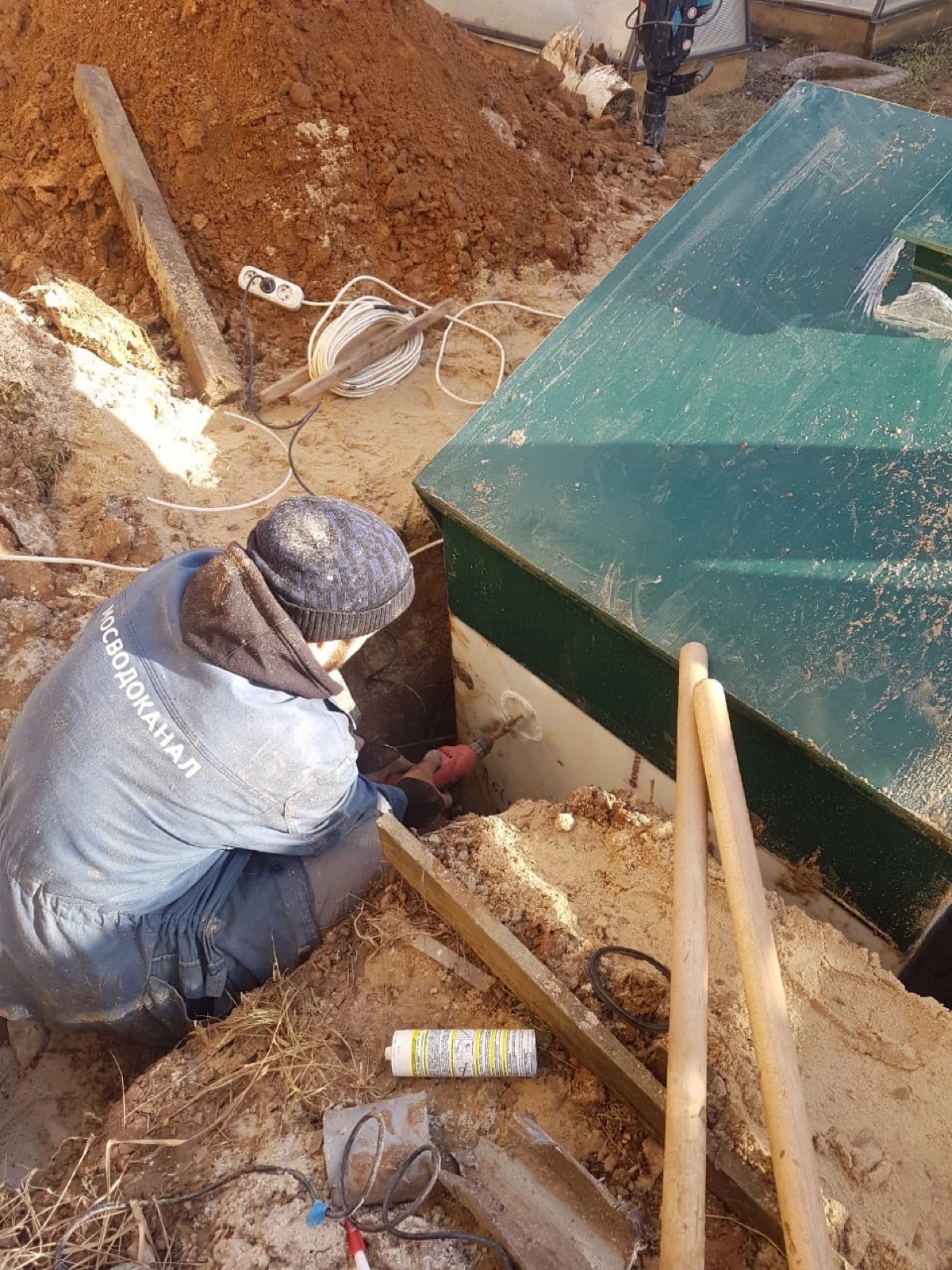 🛠⚙️🛠Установка септика Астра-юнилос 5ПР в Домодедово | Сетка — социальная сеть от hh.ru