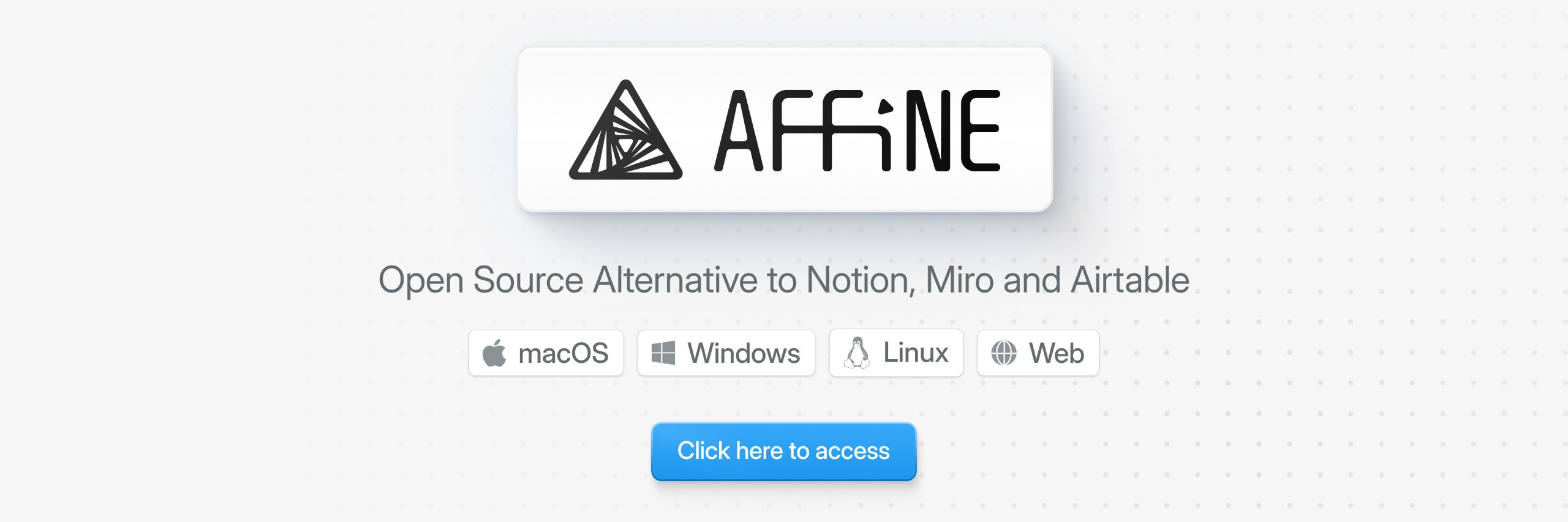 Если Notion, Miro и Obsidian вам уже не подходят
https://github.com/toeverything/AFFiNE
https://affine.pro/ | Сетка — социальная сеть от hh.ru
