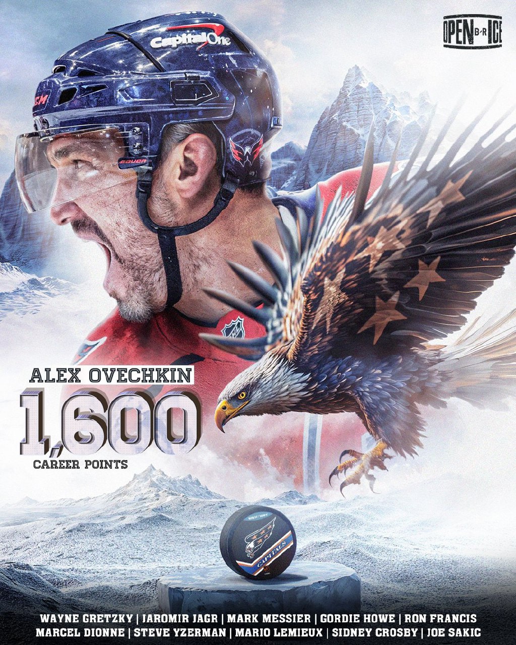 🦅 1600 очков Овечкина
Пройти мимо такого события просто невозможно, поэтому мы и не проходим | Сетка — социальная сеть от hh.ru