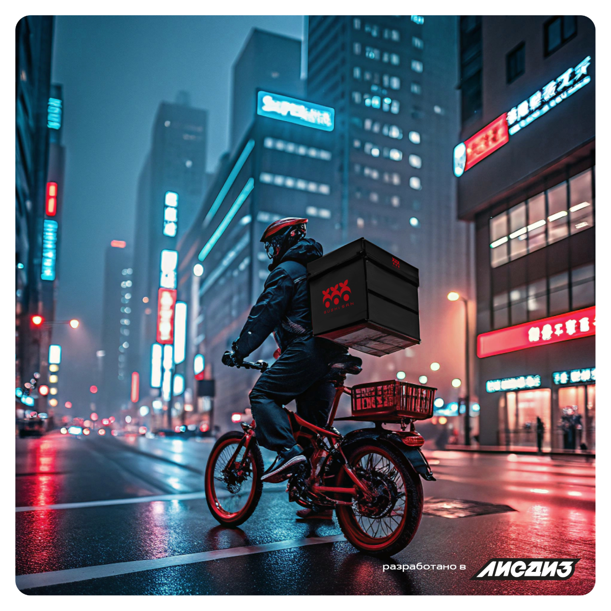 Разработали знак для ресторана японской кухни "Sushi san" 🍱 | Сетка — социальная сеть от hh.ru