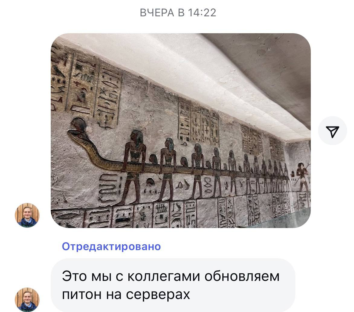 Держи питона | Сетка — социальная сеть от hh.ru