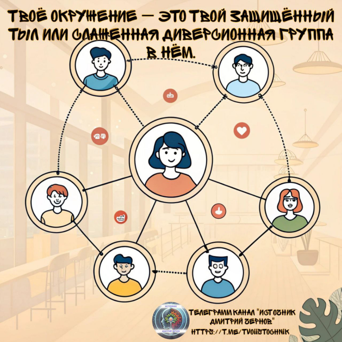 Выбор окружения: ключ к личностному росту и гармонии | Сетка — социальная сеть от hh.ru