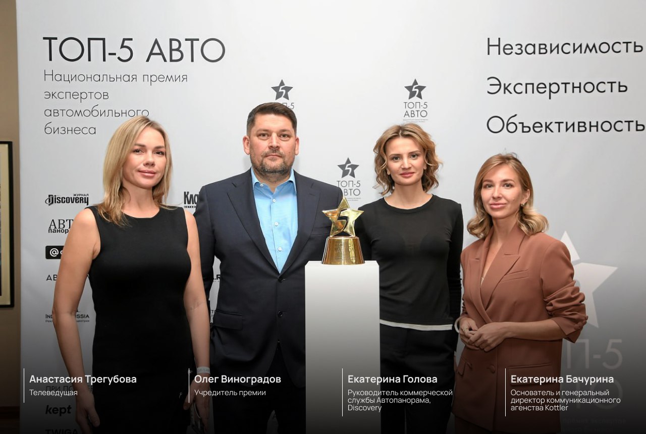 Агентство Kottler — официальный партнер премии ТОП-5 АВТО🎉
В рамках сотрудничества мы запускаем новую номинацию для автобрендов — Лучший пресс-парк автопроизводителя | Сетка — социальная сеть от hh.ru