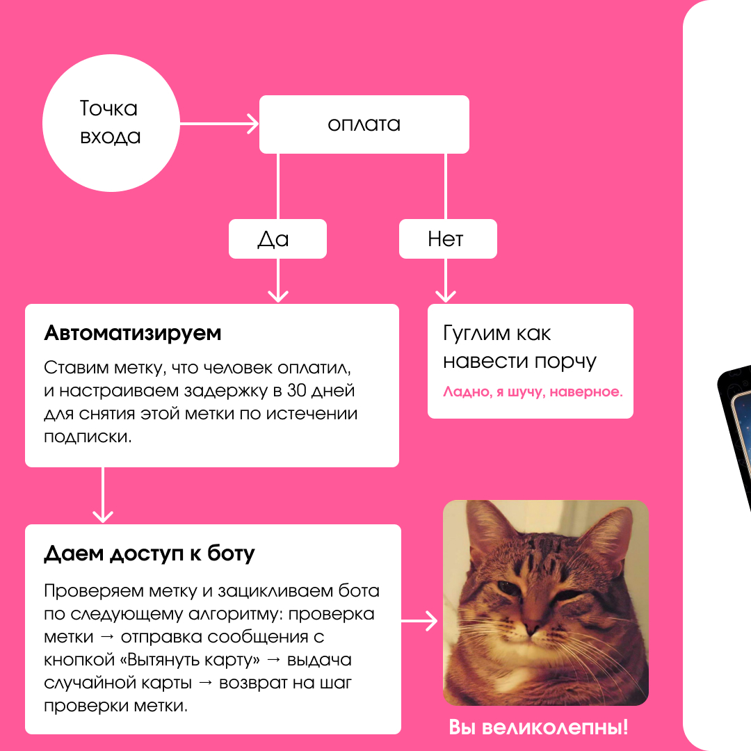 Новый чат-бот с подпиской и оплатой в Telegram! | Сетка — социальная сеть от hh.ru