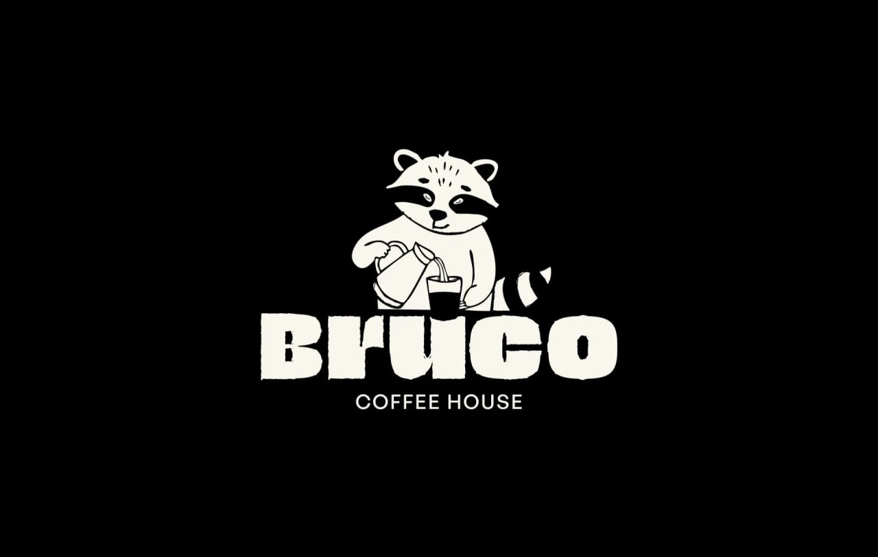 Игривая айдентика Bruco Coffee House от Dhriti.
Логотип, выполненный в жирной, слегка состаренной типографике, создает сильное и уверенное впечатление | Сетка — социальная сеть от hh.ru
