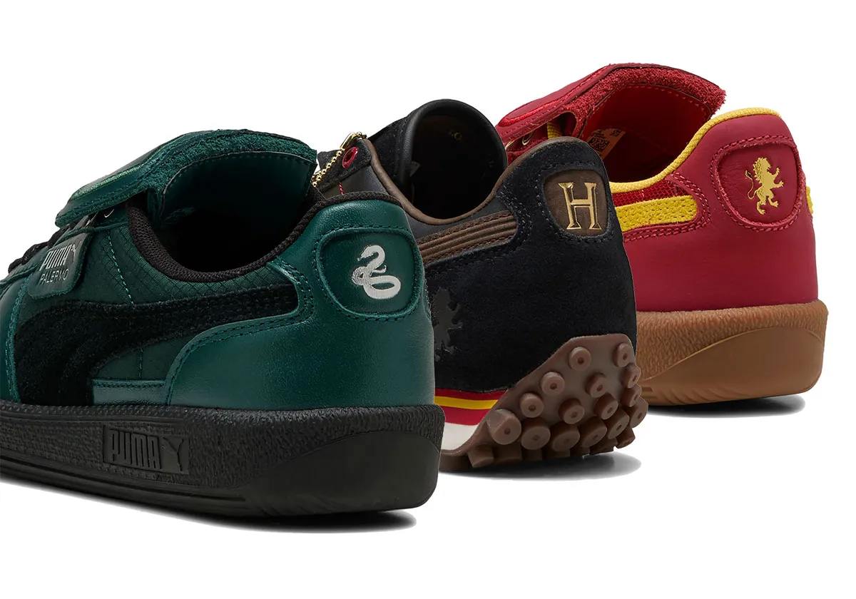 PUMA выпустит коллекцию кроссовок по мотивам франшизы о приключениях Гарри Поттера.
В основу дизайна модели Palermo легли фирменные цвета двух соперничающих факультетов: Гриффиндор и Слизерин | Сетка — социальная сеть от hh.ru