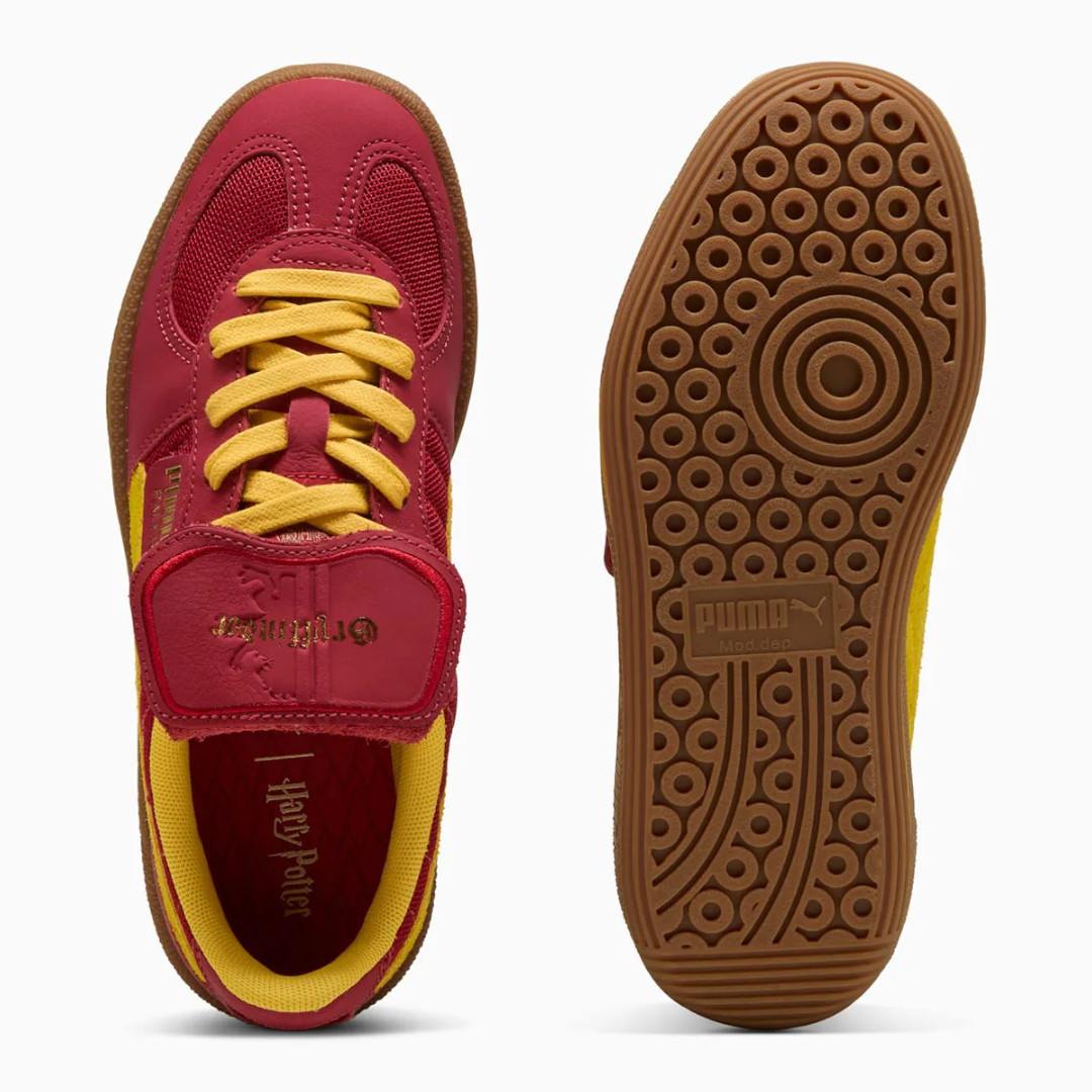 PUMA выпустит коллекцию кроссовок по мотивам франшизы о приключениях Гарри Поттера.
В основу дизайна модели Palermo легли фирменные цвета двух соперничающих факультетов: Гриффиндор и Слизерин | Сетка — социальная сеть от hh.ru