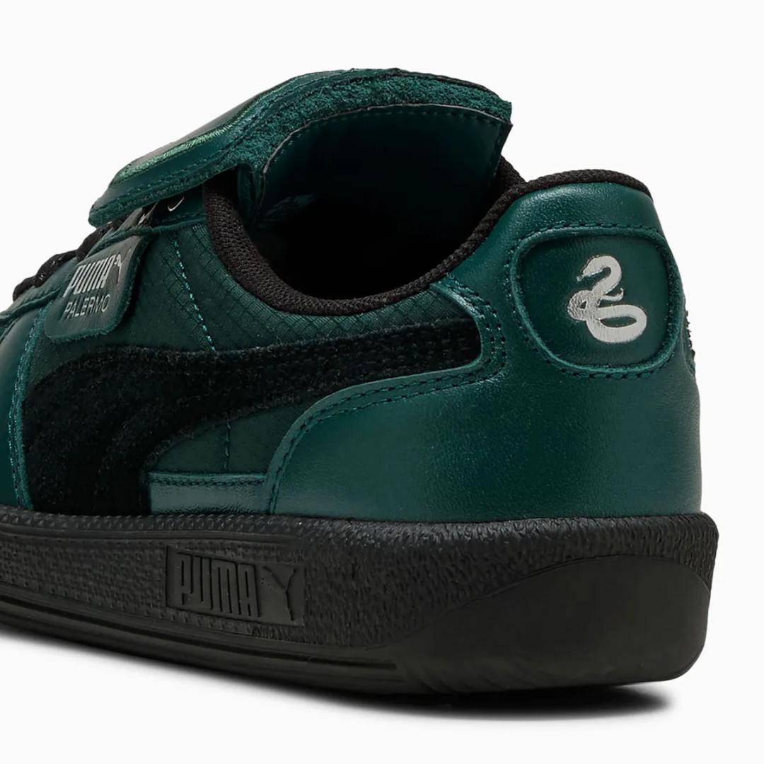 PUMA выпустит коллекцию кроссовок по мотивам франшизы о приключениях Гарри Поттера.
В основу дизайна модели Palermo легли фирменные цвета двух соперничающих факультетов: Гриффиндор и Слизерин | Сетка — социальная сеть от hh.ru