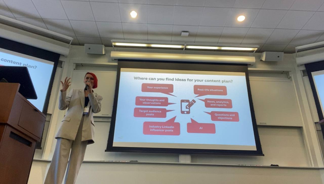 Выступила перед участниками конференции Me2We от программы Stanford LEAD.
Провела часовой воркшоп по LinkedIn: How to Stand Out and Succeed | Сетка — социальная сеть от hh.ru