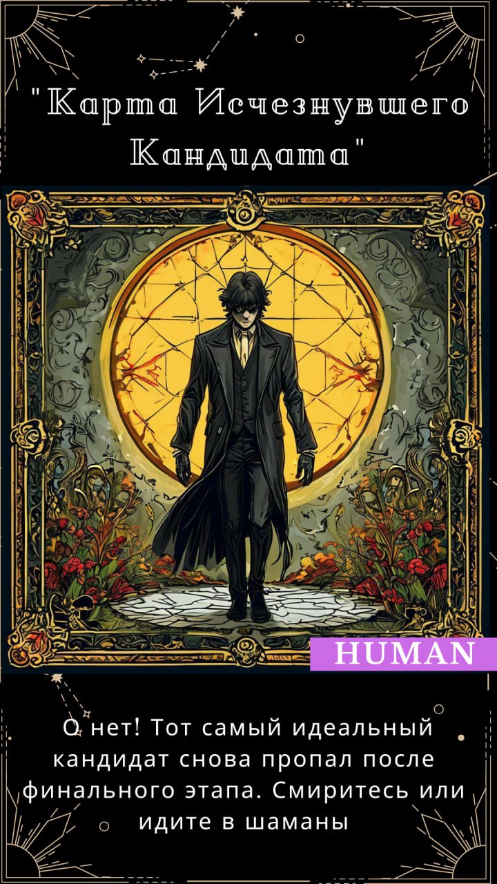 🔤🔤-таро: расклад на неделю! 🔮
Давайте поиграем?
🎩Рекрутинг — это уже почти магия, так почему бы не добавить немного шуточных предсказаний? 🧹
✨ Кликайте на карту и узнавайте, что ждёт вас в ближайшие д... | Сетка — социальная сеть от hh.ru
