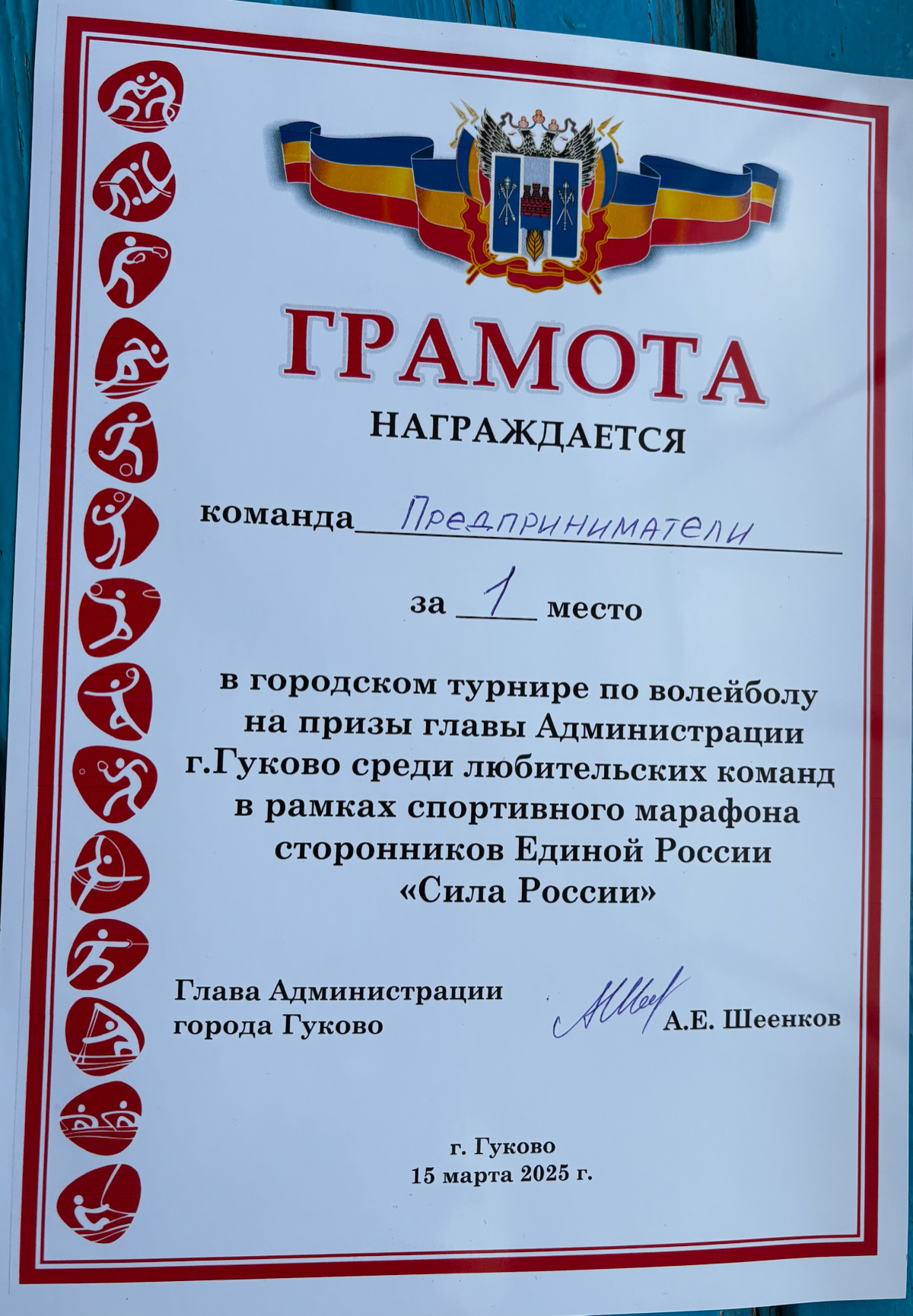 Волейбольный турнир г. Гуково | Сетка — социальная сеть от hh.ru