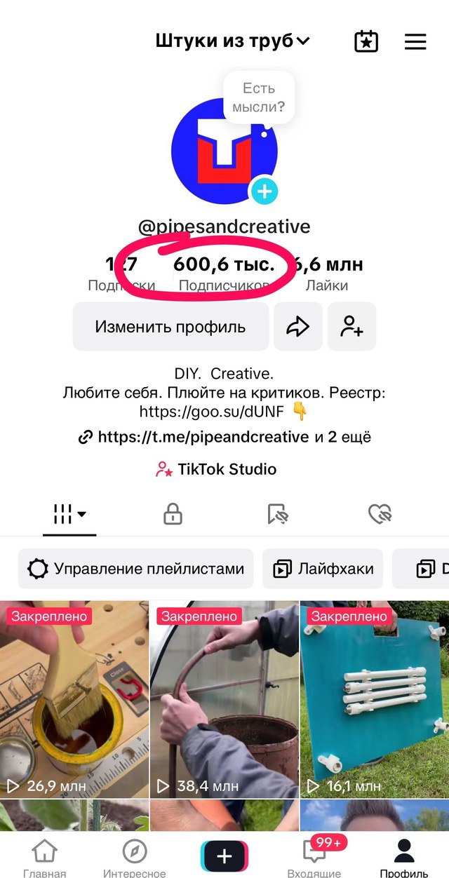 У меня в Тиктоке маленький юбилей - 600 000 подписчиков. Спасибо, друзья! | Сетка — социальная сеть от hh.ru
