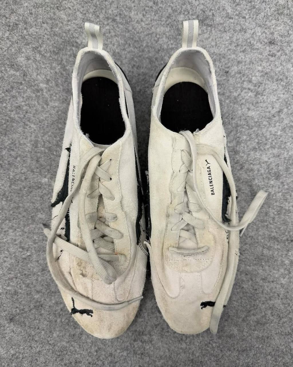 Не топчутся на месте. Представьте коллаб двух брендов: Balenciaga и Puma. Наверняка, что-то глянцевое и пафосное, да? Впрочем, как и всегда | Сетка — социальная сеть от hh.ru