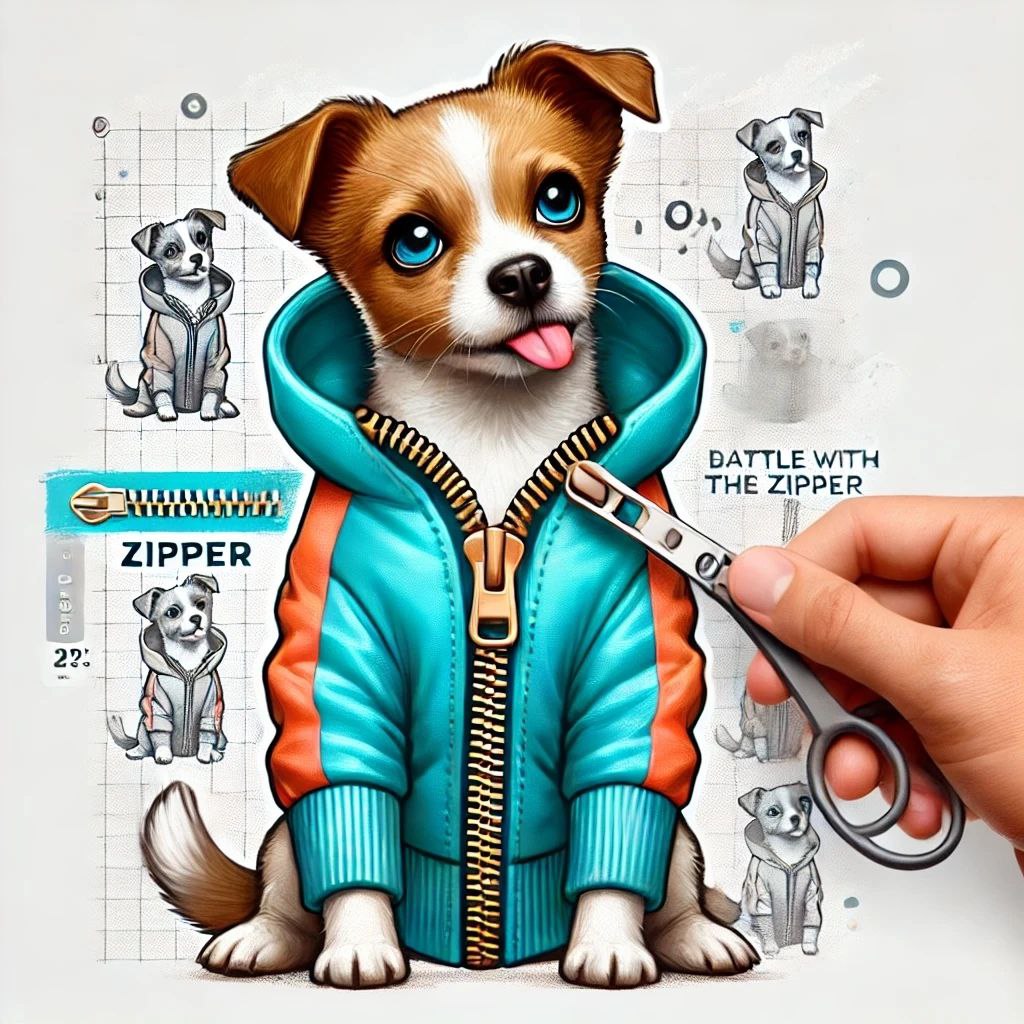 🐾🔗 Молния в одежде для питомцев: гениальное изобретение или квест на терпение? 😆
Кто сталкивался с тем, что застегнуть молнию на своём пушистом моднике 🐶🐱— это как поймать зумирующего питомца в 3 часа... | Сетка — социальная сеть от hh.ru