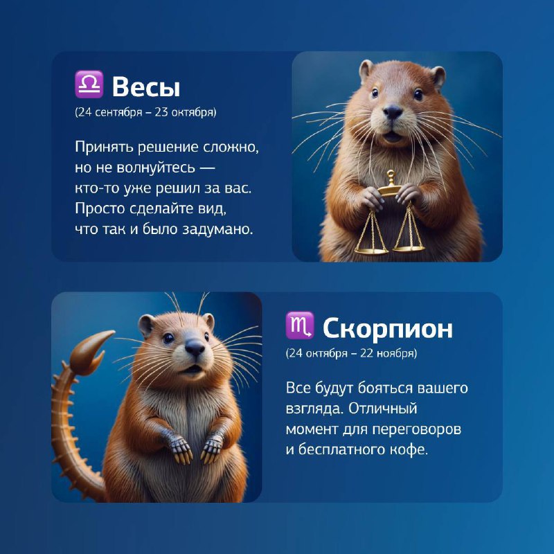 Сделали симпатичный гороскоп для ББР Банка 😍 | Сетка — социальная сеть от hh.ru