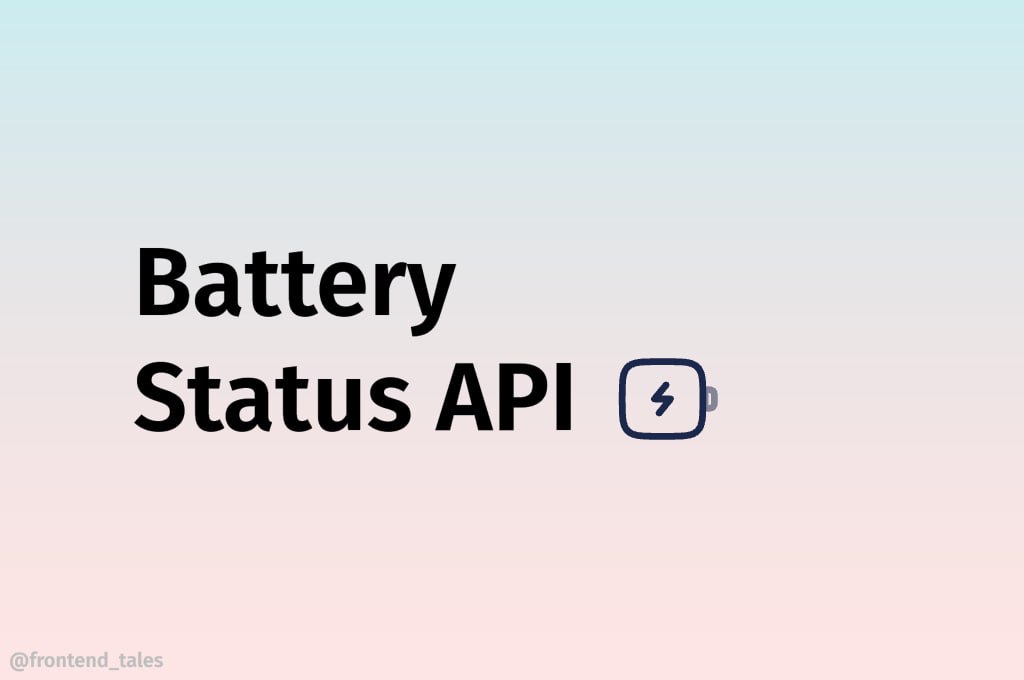 🔋 Battery Status API – это интерфейс Web API, который позволяет веб-страницам получать информацию о состоянии батареи устройства пользователя | Сетка — социальная сеть от hh.ru