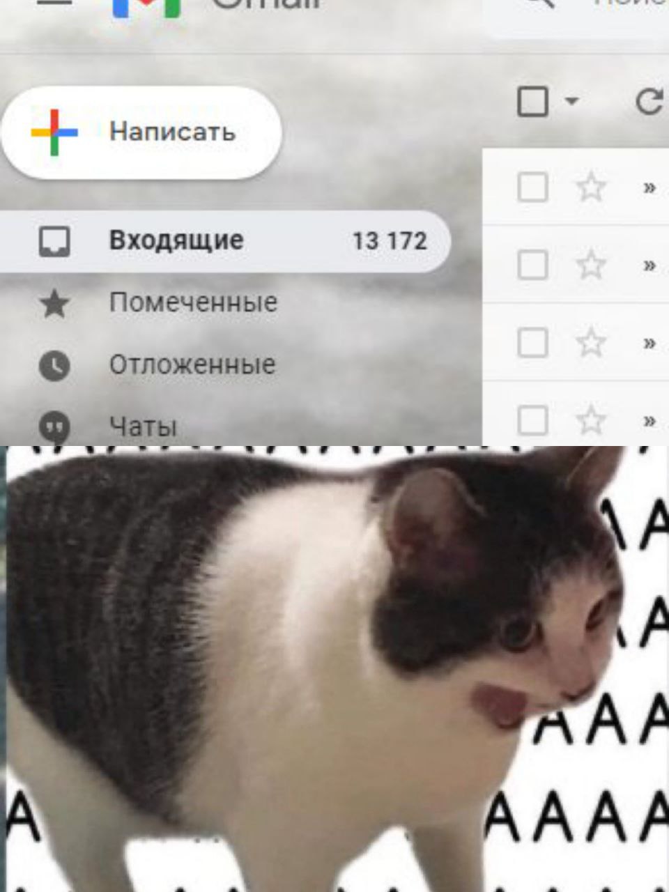 Когда открыл рабочую почту после отпуска | Сетка — социальная сеть от hh.ru