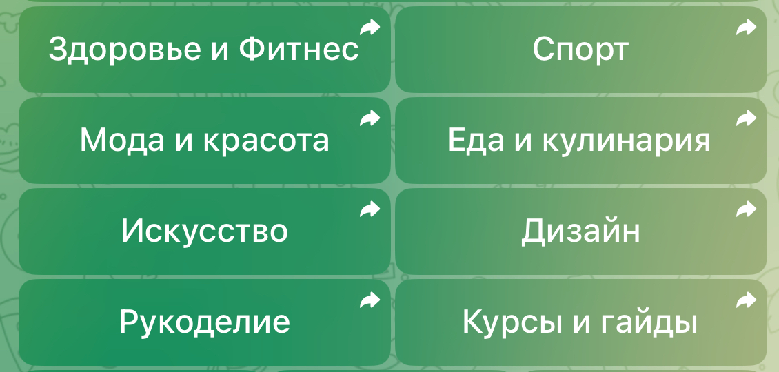 Бот для ПОИСКа каналов по рубрикам, словам, названию | Сетка — социальная сеть от hh.ru