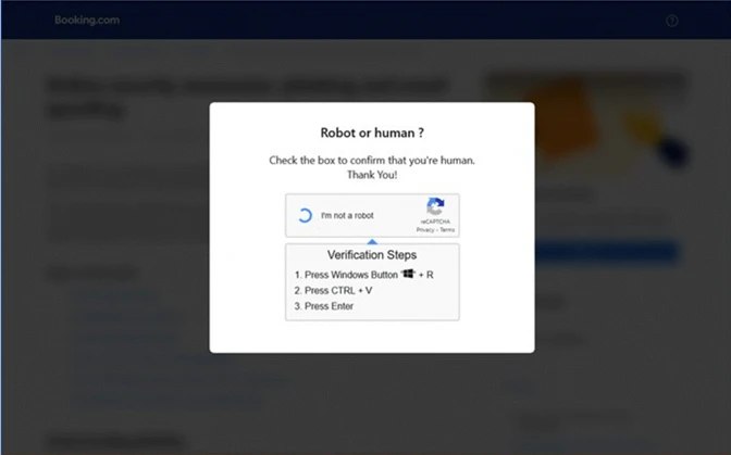 Ты думал, что прошел капчу, а это капча прошла тебя
Phishing campaign impersonates Booking .com, delivers a suite of credential-stealing malwarehttps://www.microsoft | Сетка — социальная сеть от hh.ru