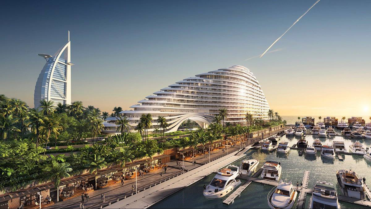 🚤 Новый курорт-«суперъяхта» Jumeirah Marsa Al Arab | Сетка — социальная сеть от hh.ru