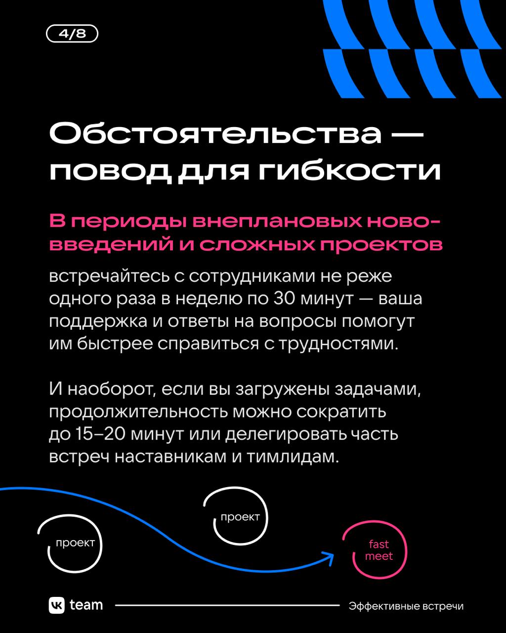 С глазу на глаз: как правильно проводить встречи 1–1? 🤝🤝
Кажется, во встречах 1–1 нет ничего сложного — бери и проводи | Сетка — социальная сеть от hh.ru