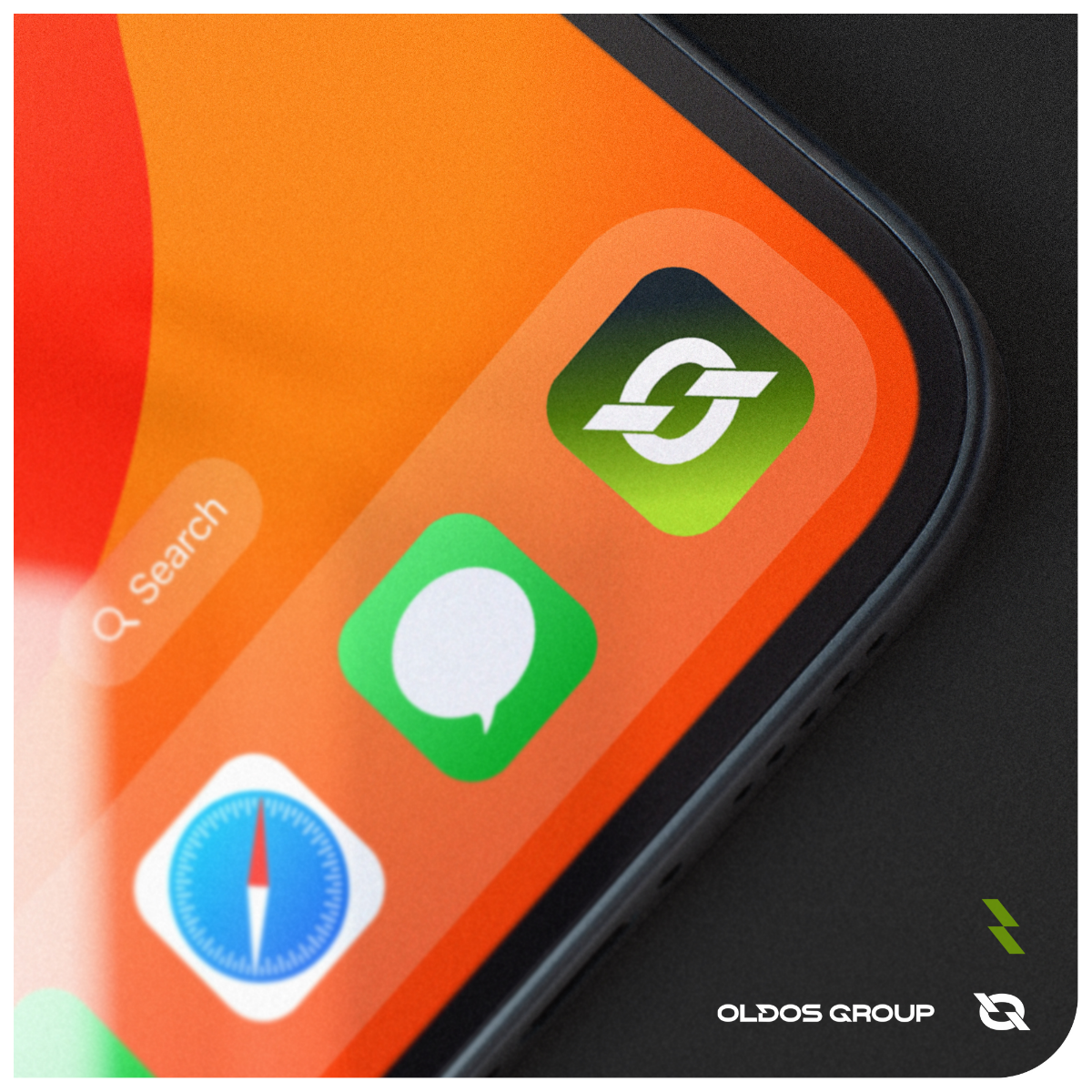 Кейс. Логотип и айдентика для группы компаний "OLDOS Group" | Сетка — социальная сеть от hh.ru