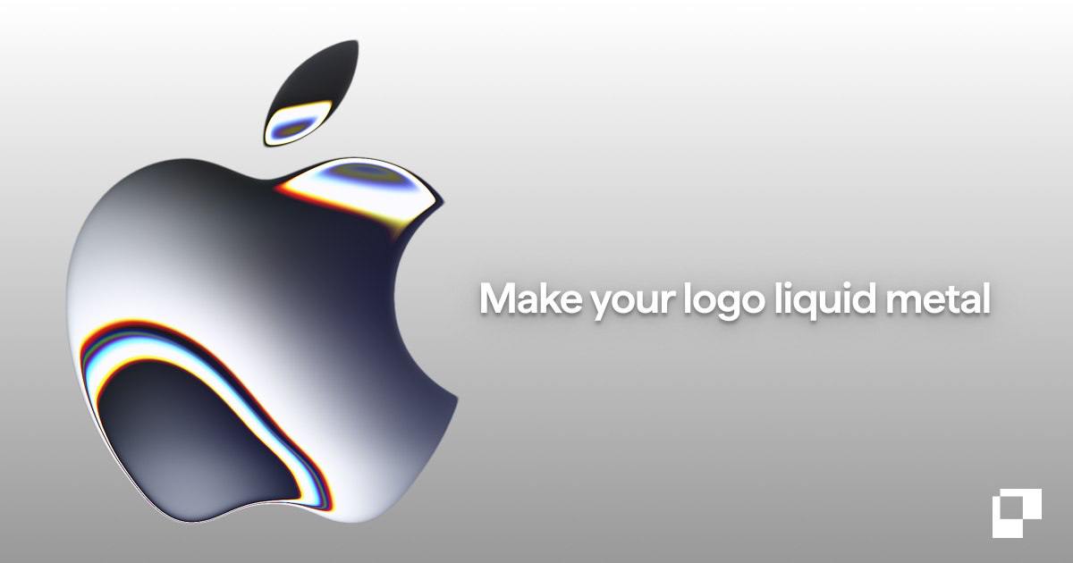 Преобразуй любой логотип в жидкий метал.
Прямо как у apple 😍
liquid.paper.design | Сетка — социальная сеть от hh.ru