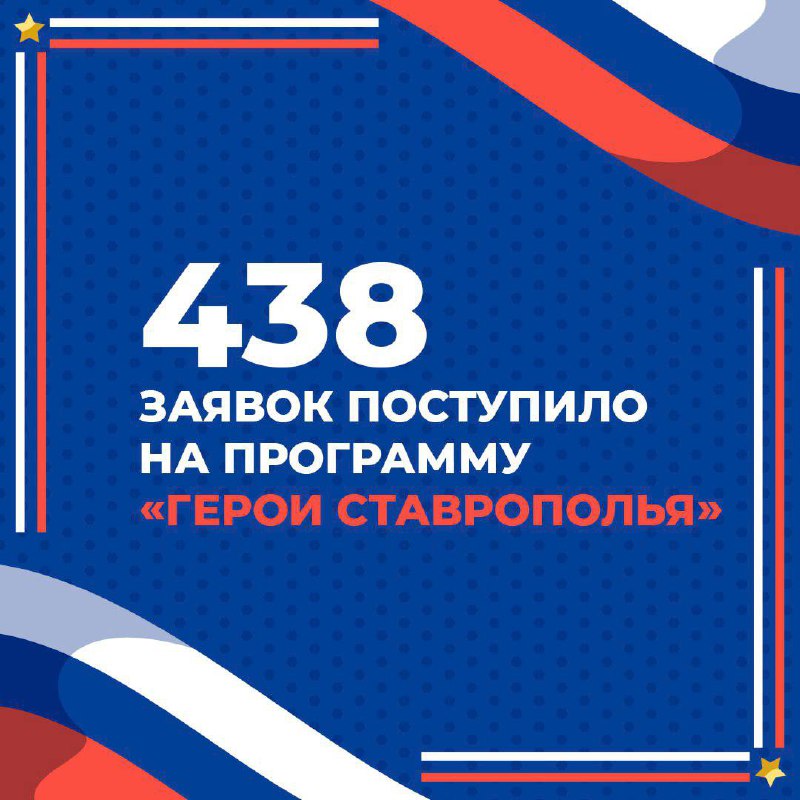 Более 400 заявок отправили ставропольцы на программу «Герои Ставрополья»
Большинство из них — военнослужащие, ветераны СВО и представители силовых структур | Сетка — социальная сеть от hh.ru