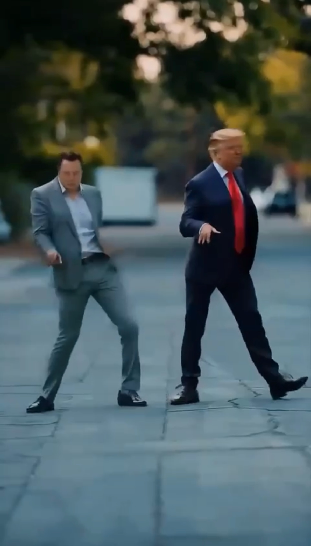 Mr Musk and Mr Trump dancing 🕺 🕺😁👍 | Сетка — социальная сеть от hh.ru