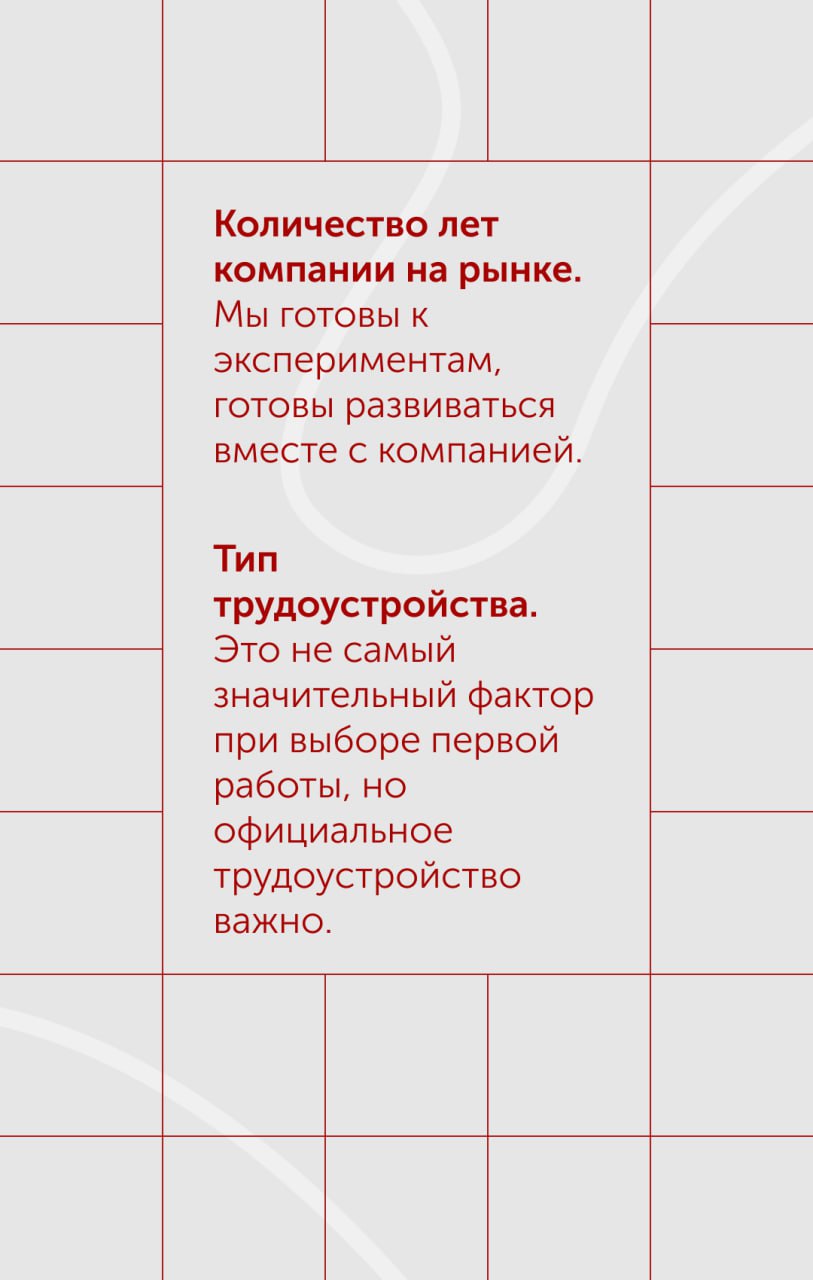 Как привлечь на работу перспективных зумеров? Гостевой пост 👀 
Меня зовут Ева Черных, я молодой архитектор и дизайнер, заканчиваю университет и уже имею опыт работы параллельно с учебой, веду свой тг-... | Сетка — социальная сеть от hh.ru