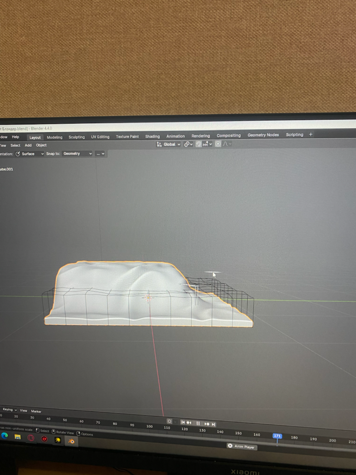 Начал учится в blender | Сетка — социальная сеть от hh.ru