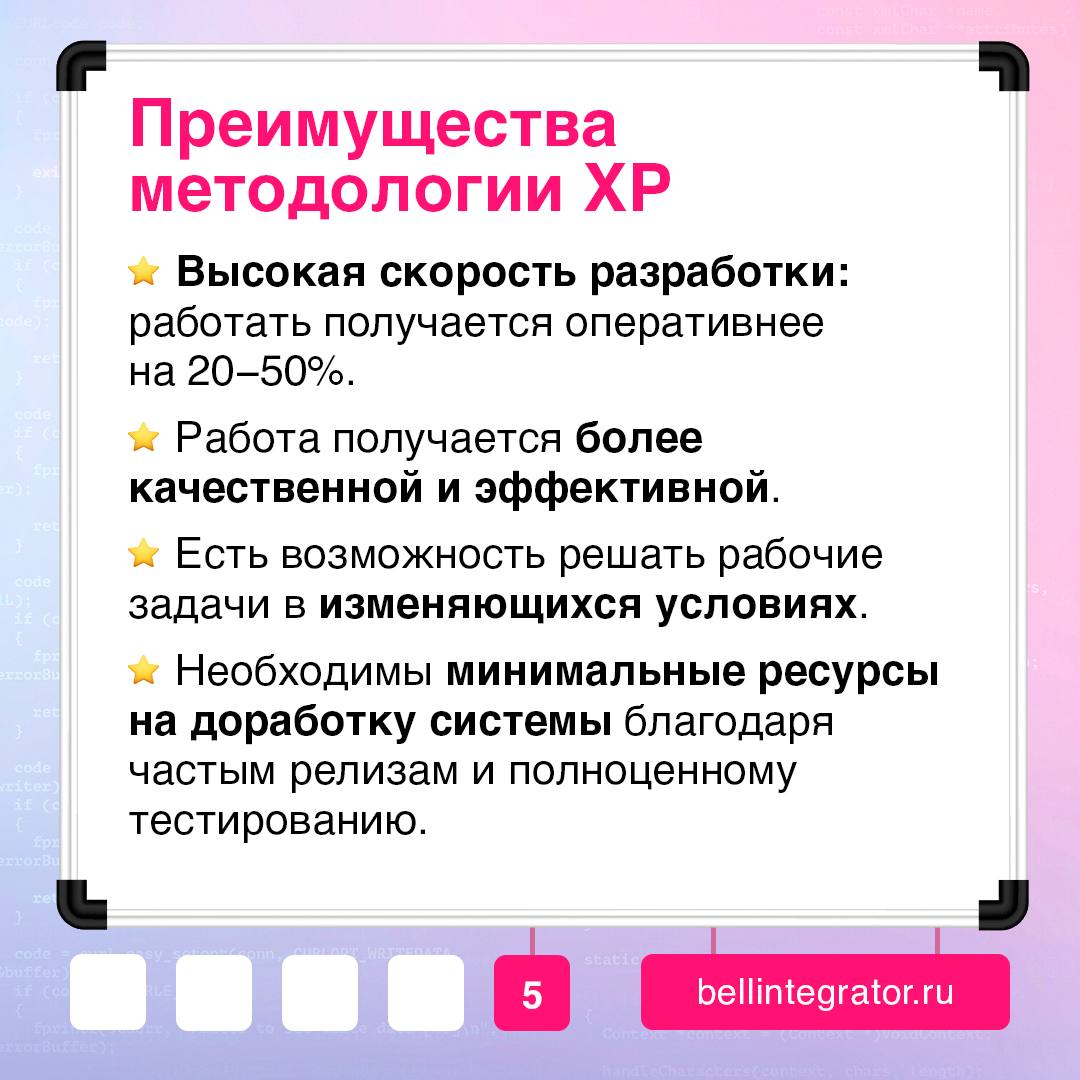 Когда ресурсы на проекте ограничены, а сделать нужно хорошо и в сроки, на помощь может прийти экстремальное программирование 🔖
Разбираемся в карточках, что это за методология и с помощью каких принцип... | Сетка — социальная сеть от hh.ru